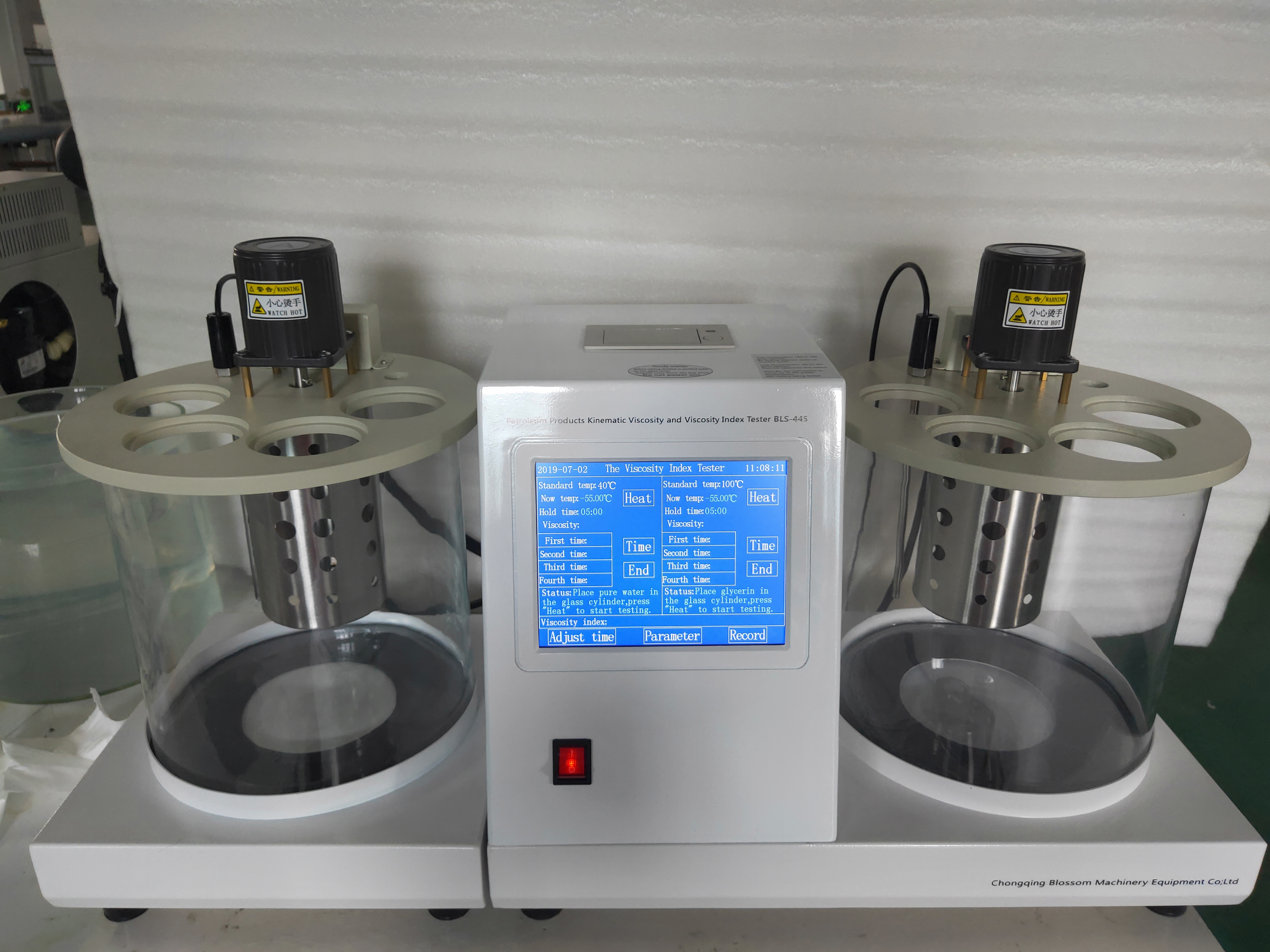 BLS-445 Petroleum Products Kinematic Viscosity Index Tester