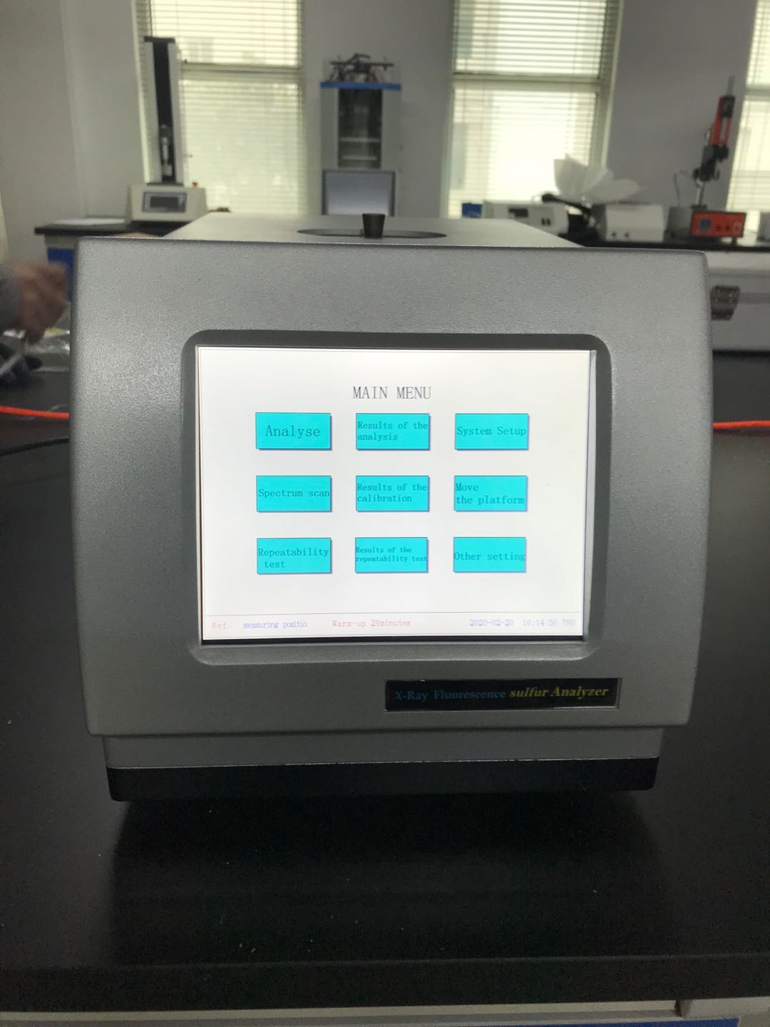 BLS-4294 Petroleum Products X-ray Fluorescence XRF Sulfur Analyzer Sulfur